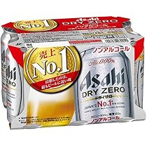 Amazon.co.jp: アサヒ ドライゼロ ビール 6缶パック ノンアルコール